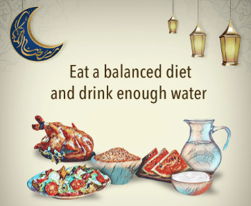 healthy diet of ramadan