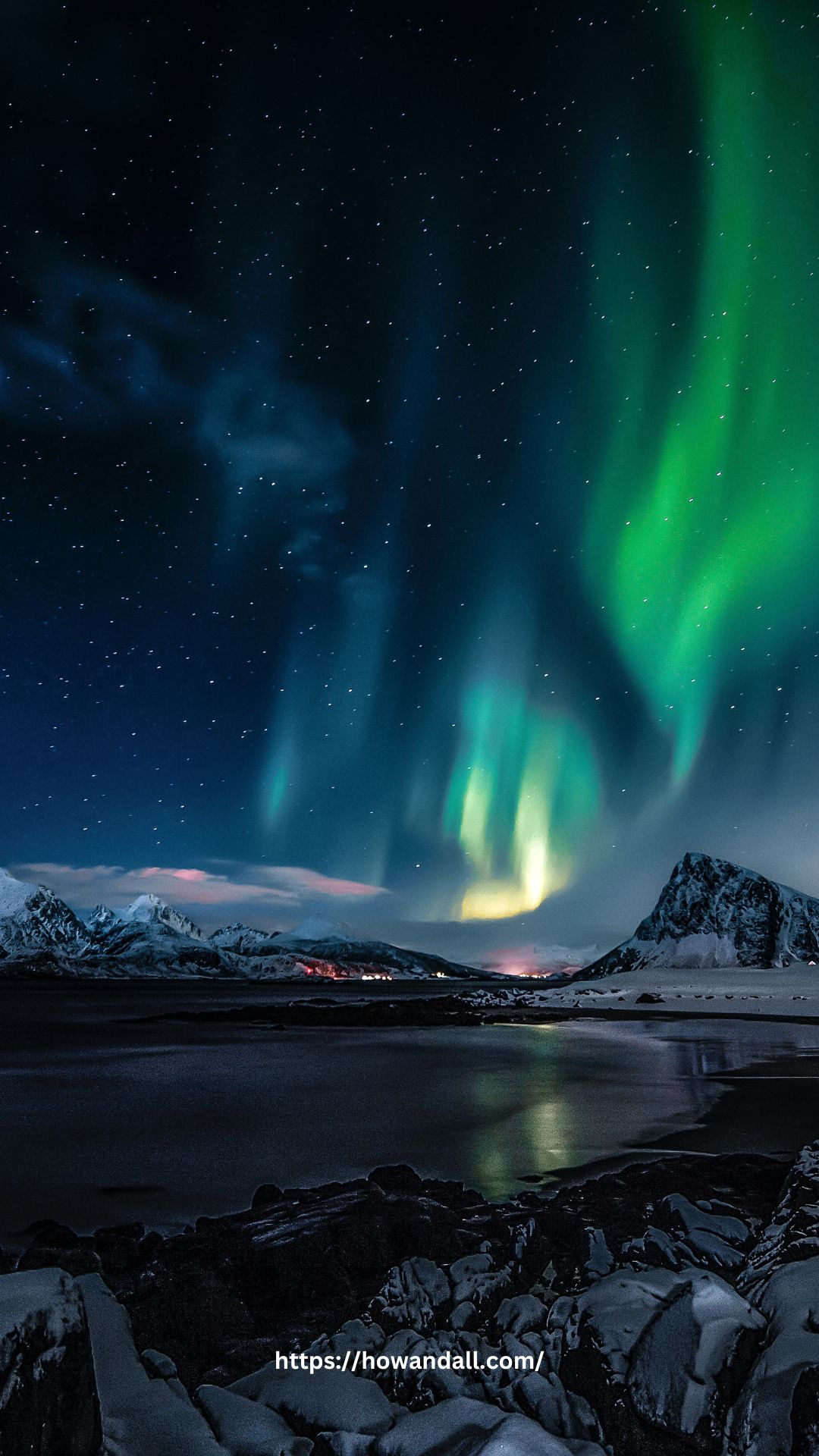 Majestic Aurora: Northern Lights Light Up the Sky Amidst Intense Geomagnetic Turbulence.